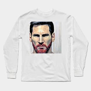 Cartoon-like Messi Long Sleeve T-Shirt